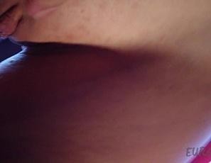 POV Between the Scenes Blowjob From Pretty Brunette Petite Model Bleika