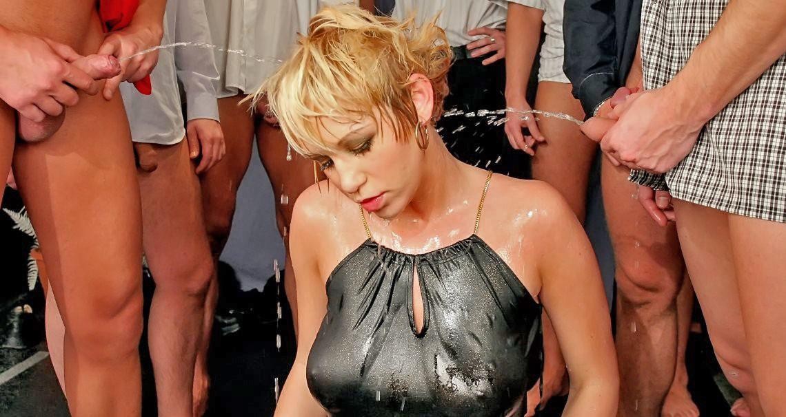 She Gets Drenched to the Bone!