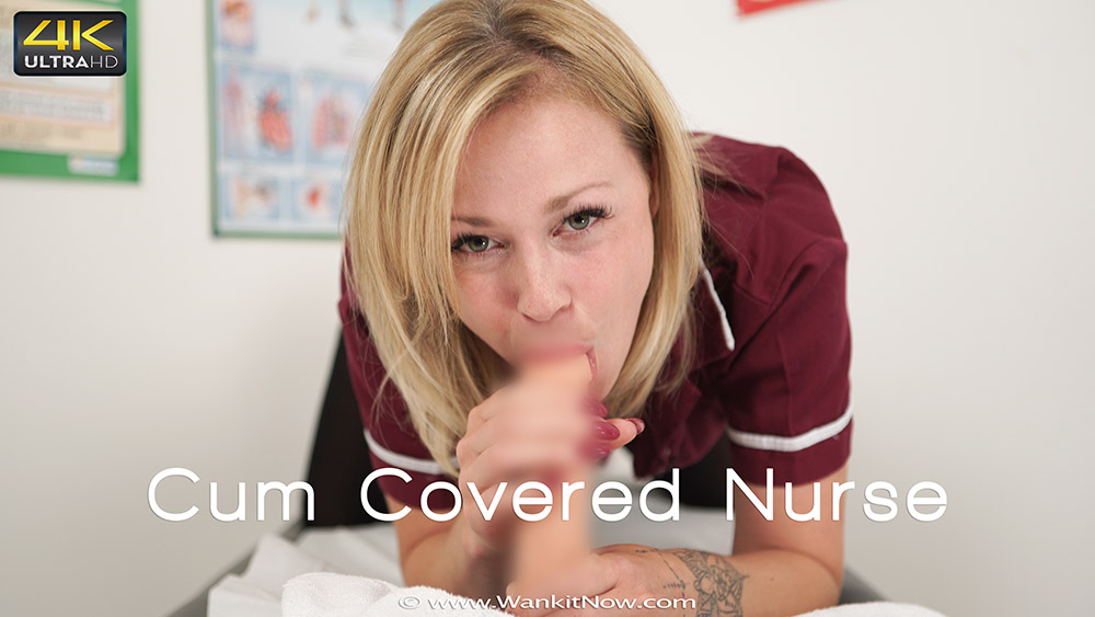 Lucy Lauren Cum Covered Nurse
