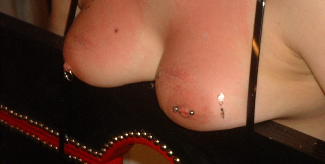 Another Hard Tit Punishment For Slave Cat