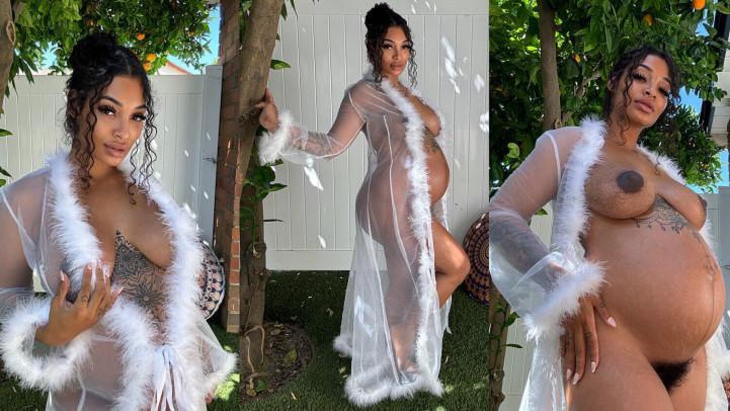 Pregnant Step-Mom Gives JOI Countdown