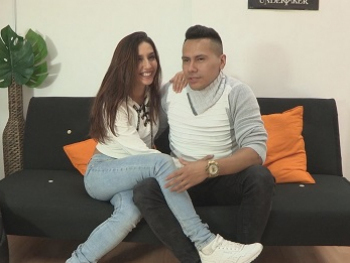 Victoria and Giorgio, a Young and Beautiful Couple That's Come to Make a Porn Debut with Fakings