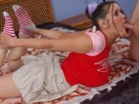 Cute Schoolgirl Fucked Hard In Her Deep Insatiable Mouth