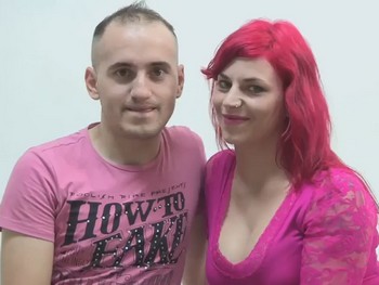The Romanian Waitress and He Proud Boyfriend. This Is How Alina and Lucian Fuck