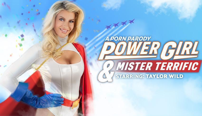 Power Girl & Mister Terrific (A Porn Parody)