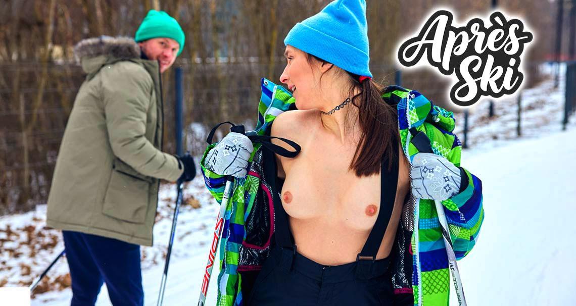 Apres Ski Flashing With Jane White