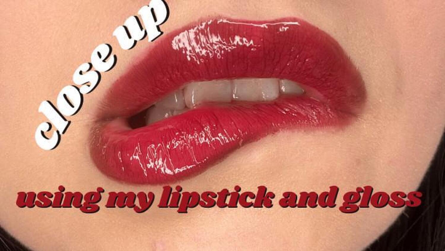 Kisses, Lipstick And Gloss