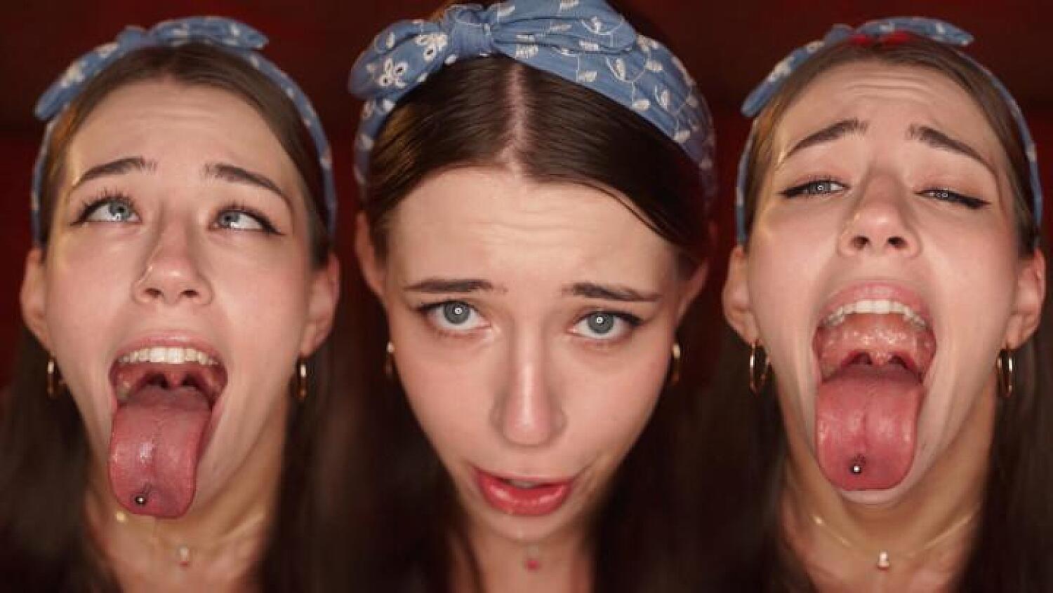 Cum All Over My Tongue 4k