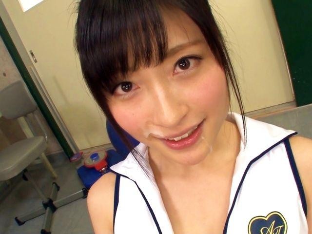 Alluring Cheerleader Kitano Nozomi Gives a Fantastic Blowjob