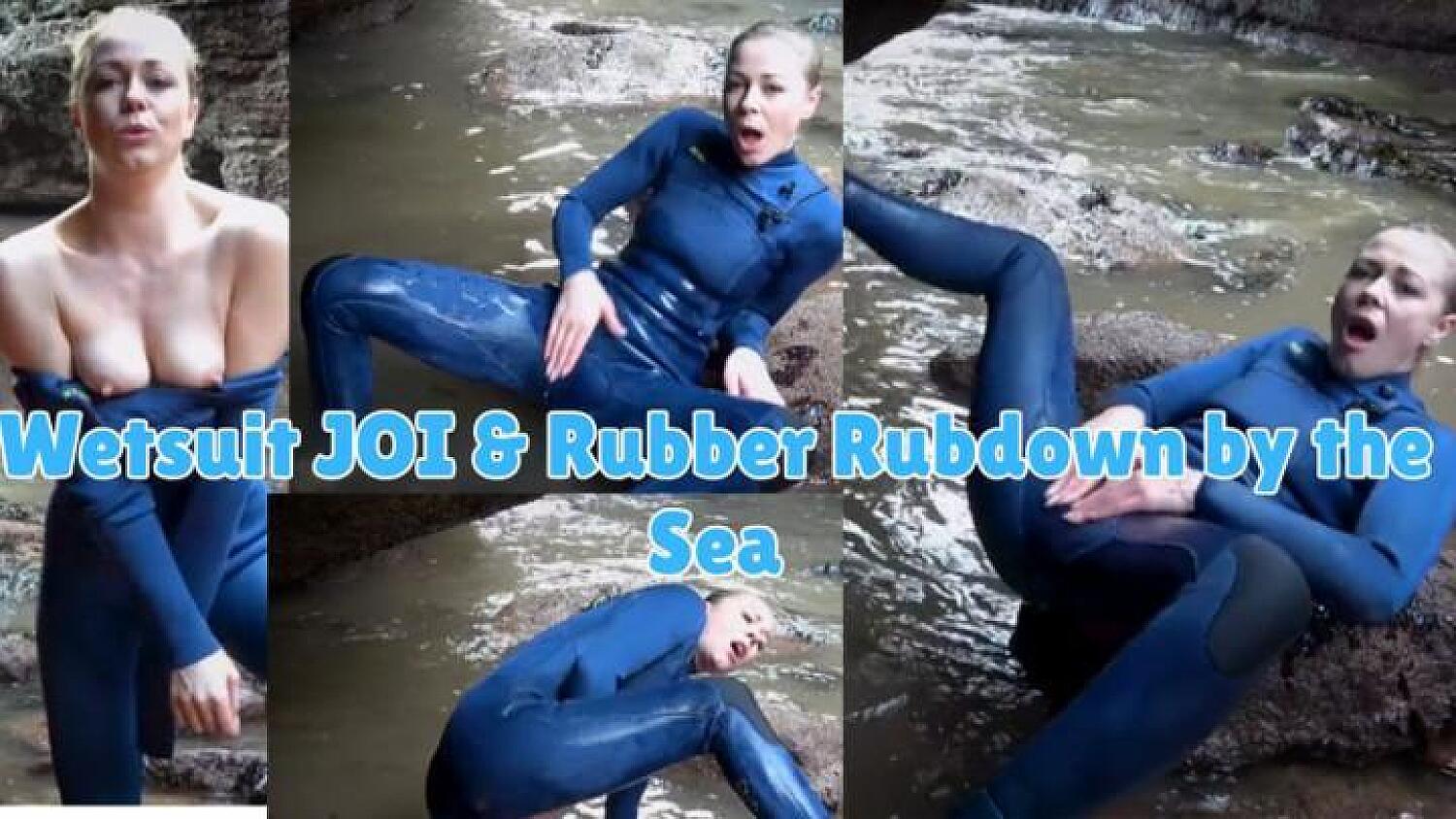 Wetsuit JOI & Rubber Rubdown By The Sea