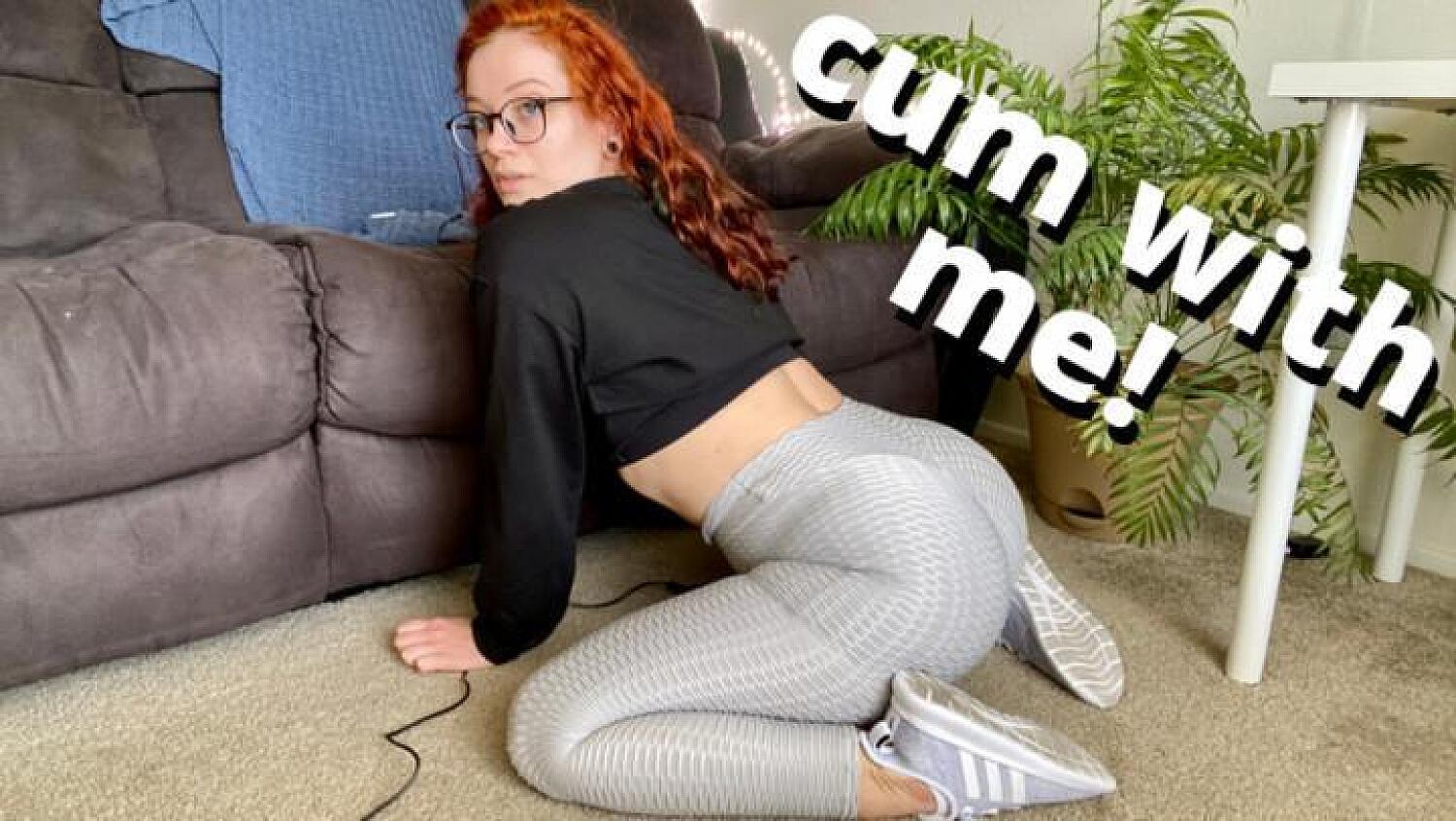 Cum With Me In My Leggings And Gym Shoes