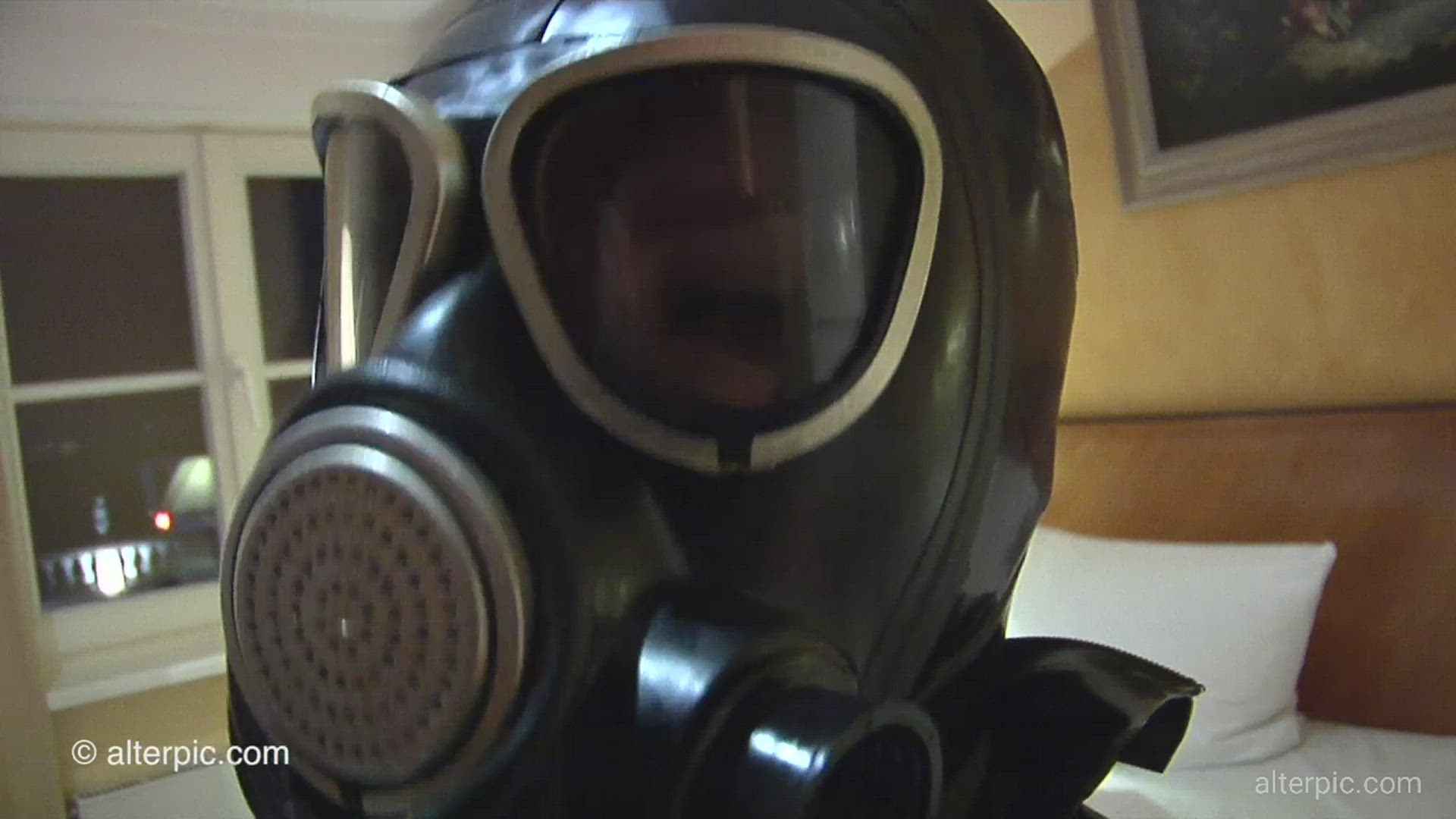 Gas Mask Orgasms
