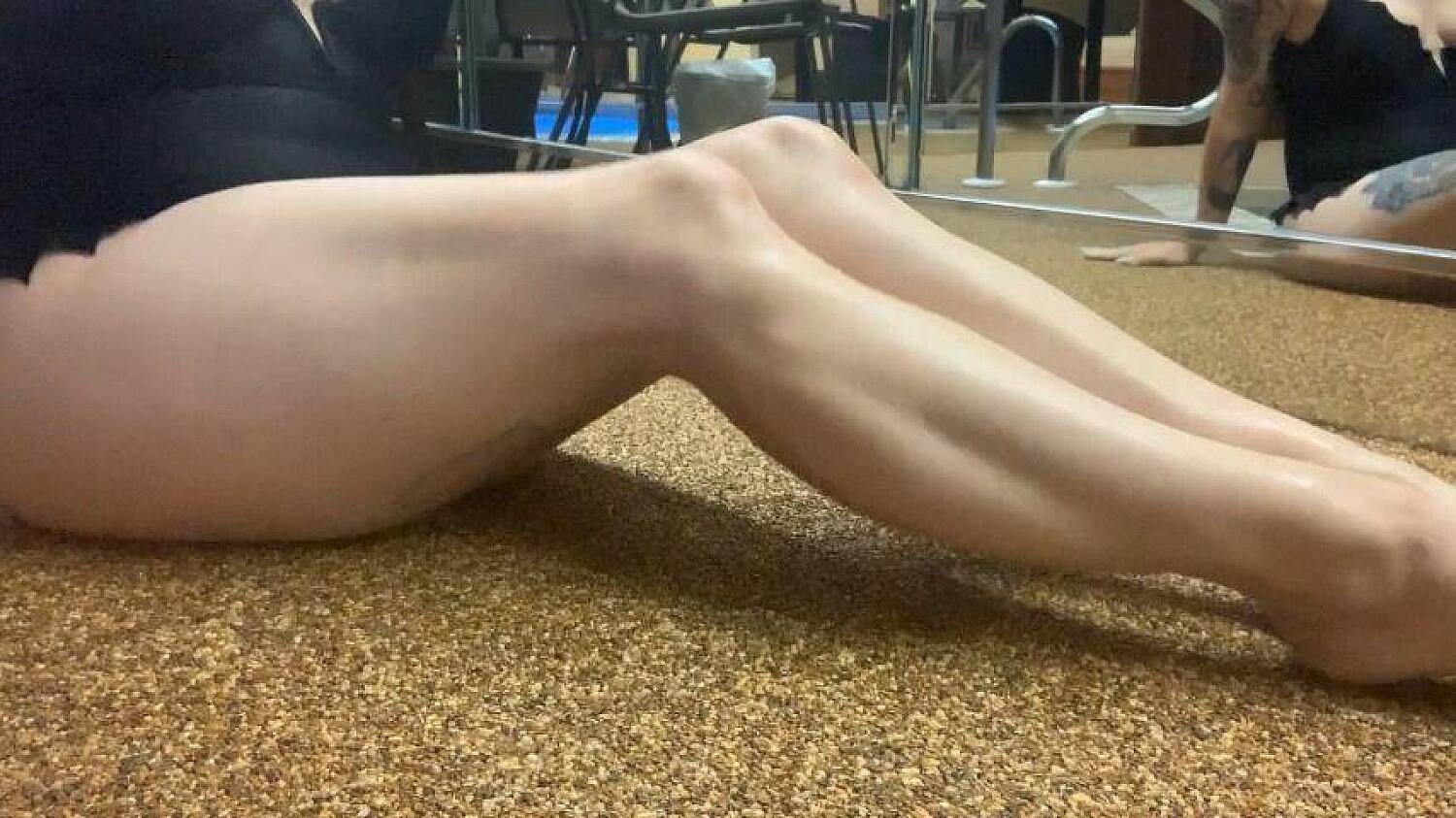 Wet Calves Worship Poolside