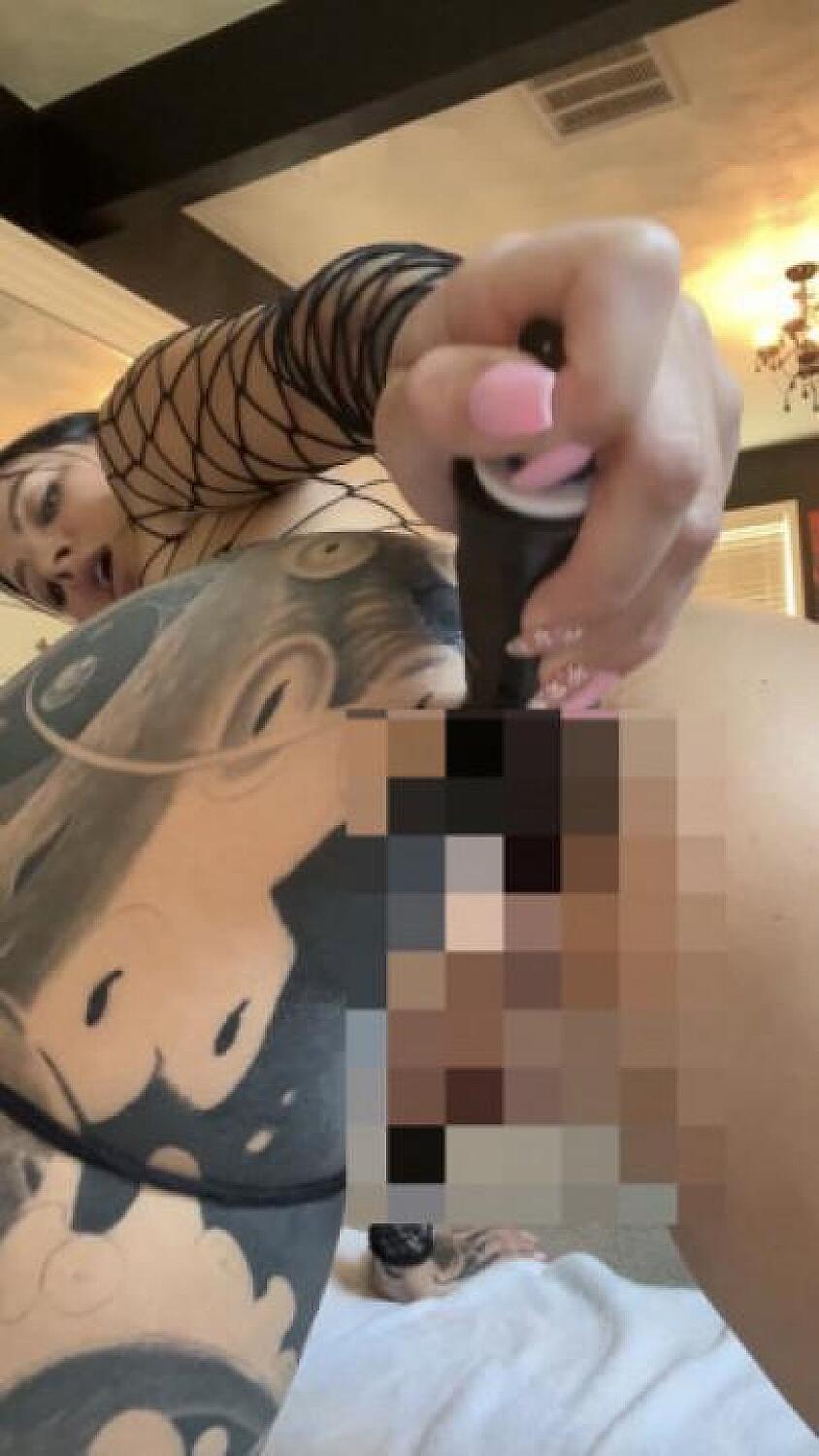 BBC Anal Fuck In Fishnets