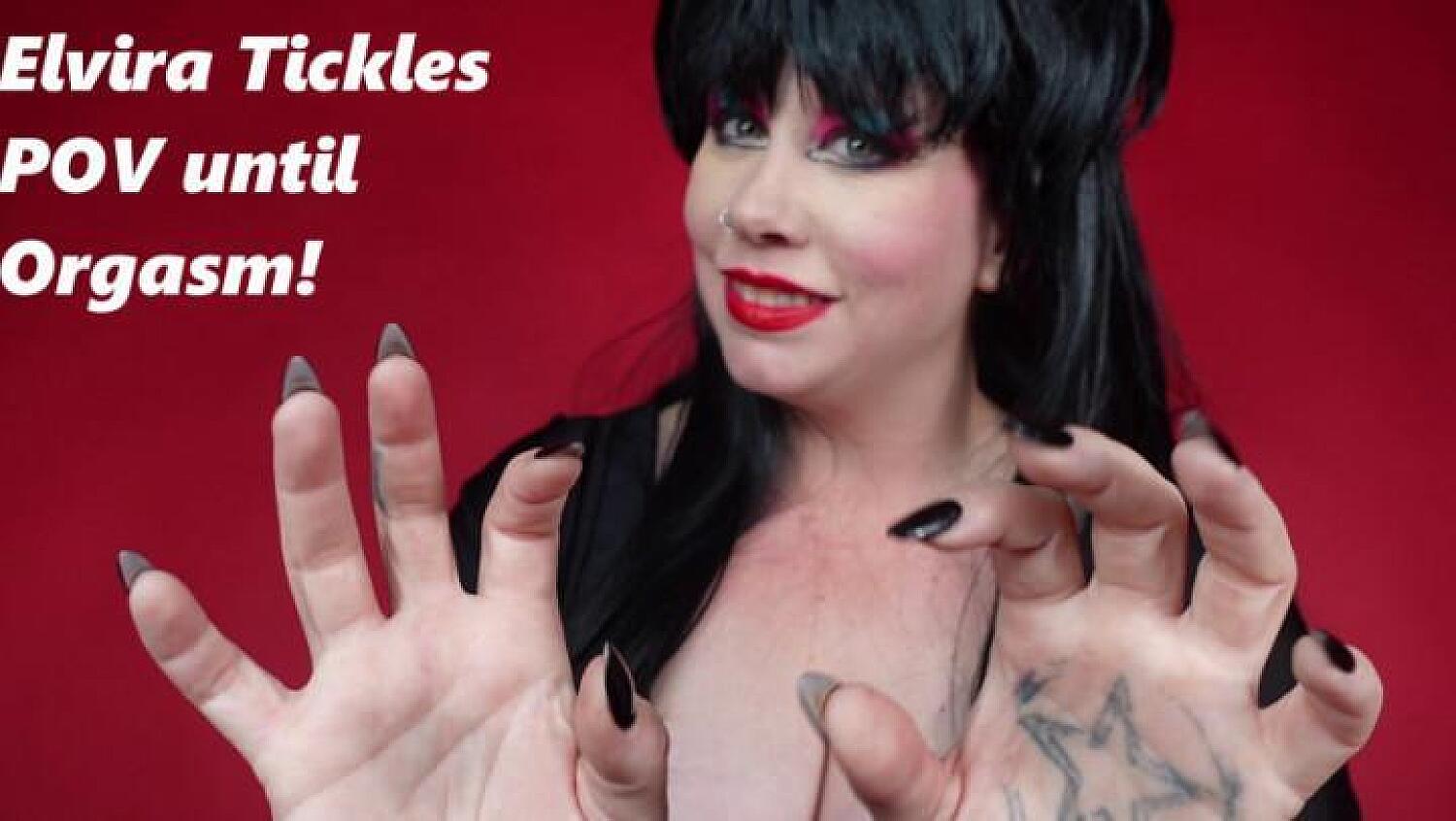 Elvira Tickles POV Until Orgasm