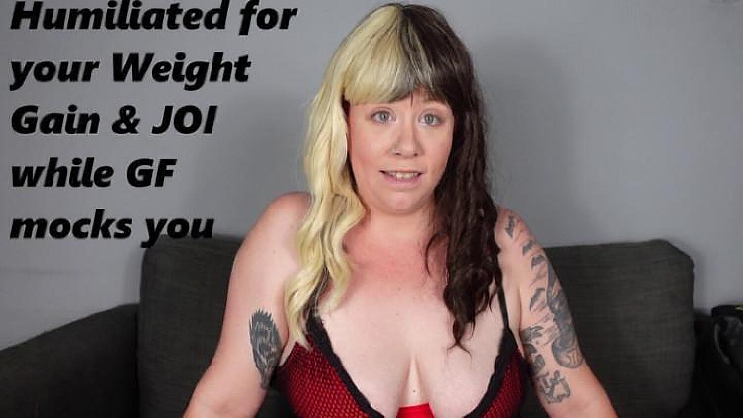 Humiliated For Weight Gain And Demoralizing JOI