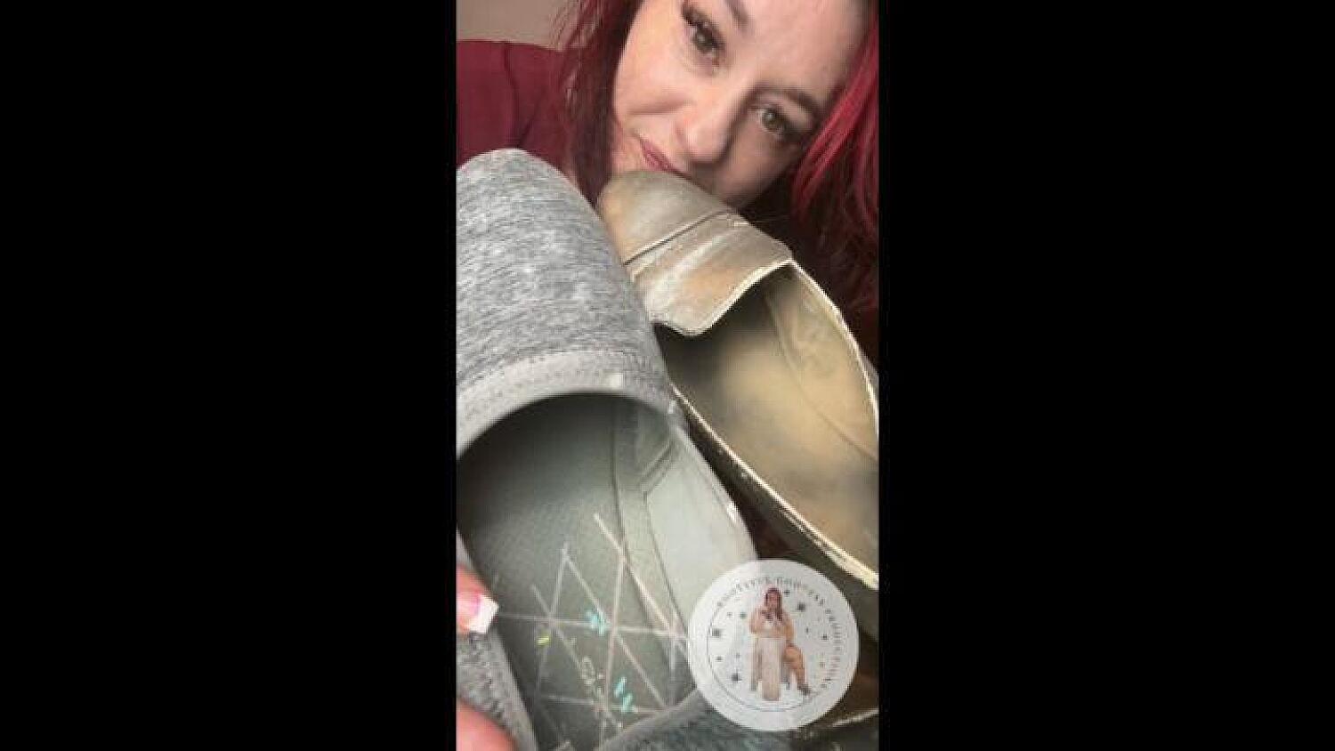 Caught Smelling My Stinky Shoes, Must Be Punished