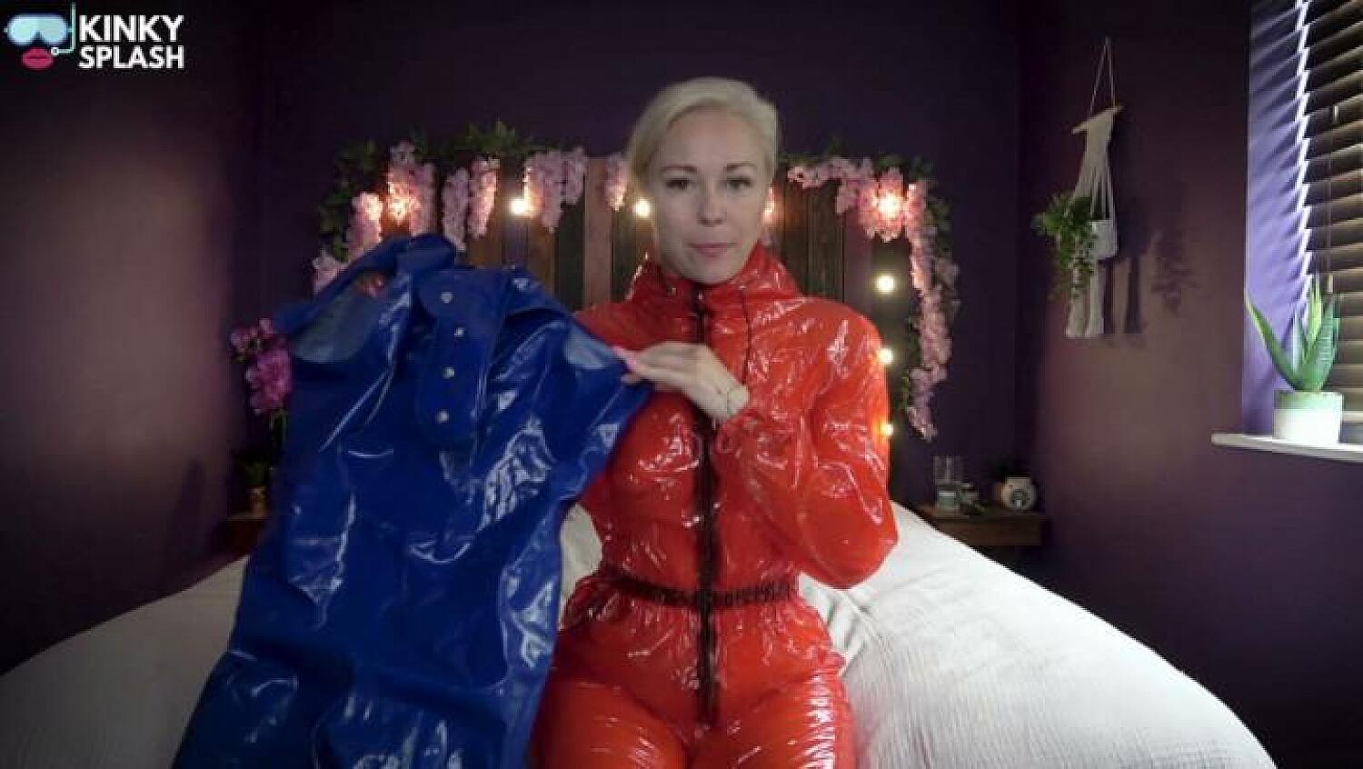 Rainwear Humiliation Shiny, Stupid, And Mine