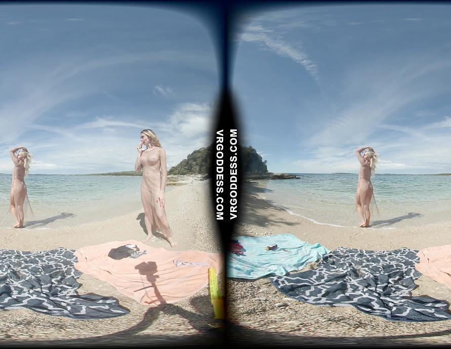 Behind The Scenes Beach Nude Day With Samanta Rouge And Rosalinda