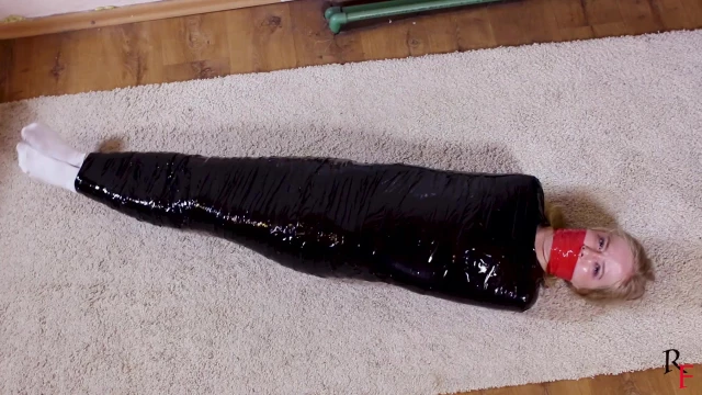 Olesya Complete Duct Tape Mummification