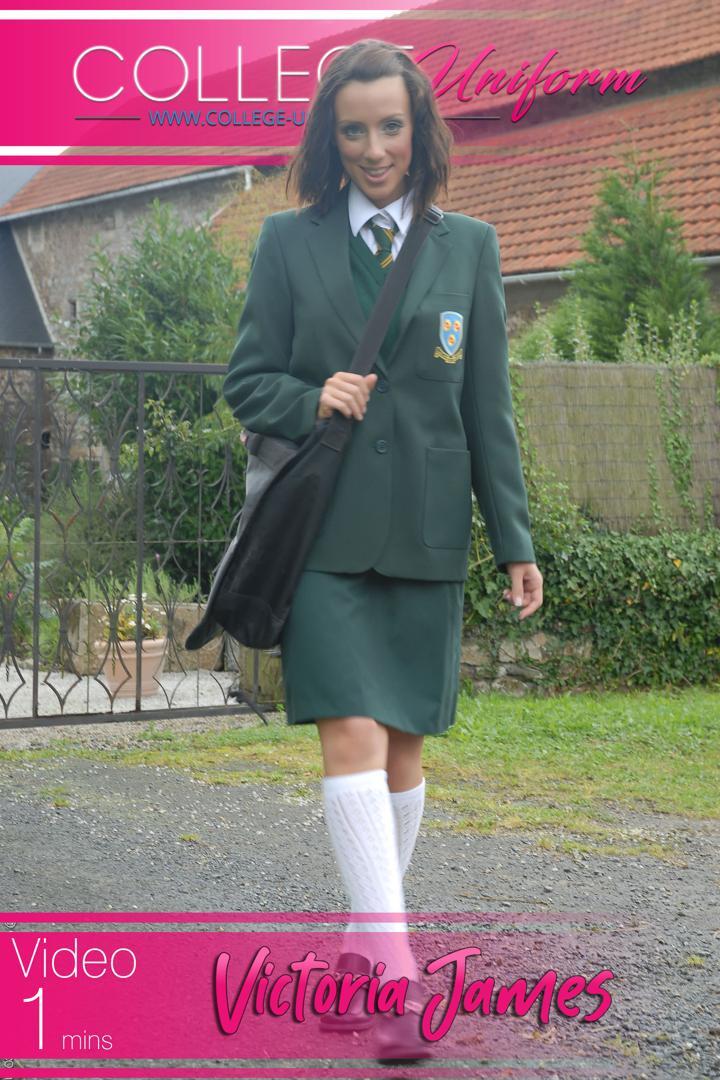 Walking In School Uniform