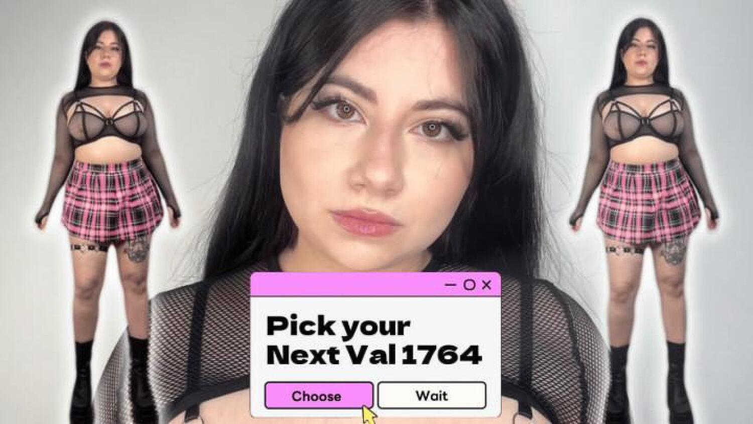 Fembot Egirl Goth Val: Choose Your Favorite