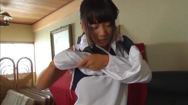 Shy Asian Teen Gets Pussy Pounding At An Interview