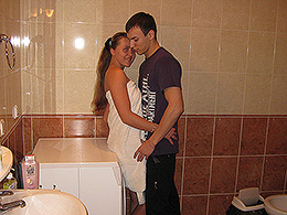 Passionate Fuck in a Bathroom