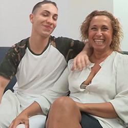 We Make a Mess Again! 47 Years Old Teacher Brings Us Her 18Yo Student to Fuck Him