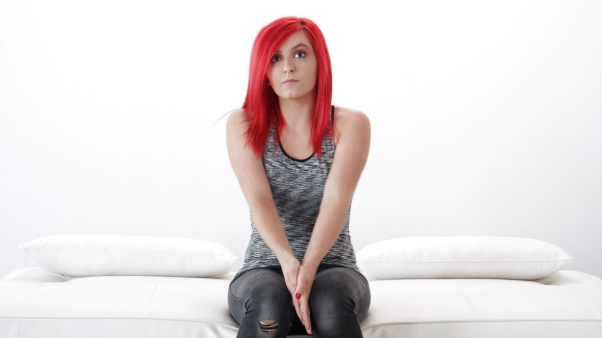 Petite Girl Does BBC Anal!