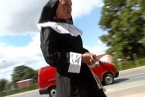 Nun in Street Pickup Sex