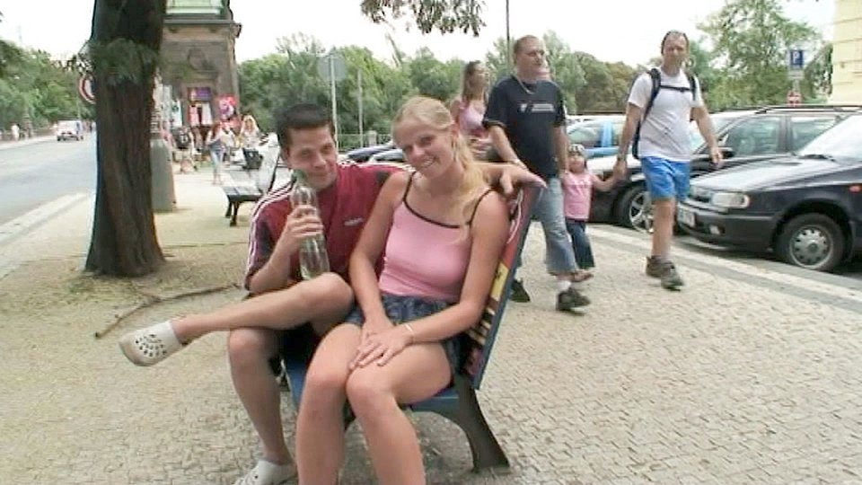 Blond Hottie Regina Turns Park Bench Meeting to Crazed Fuckfest in the Bush