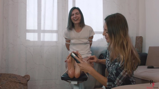 Dusya Tickles Maya