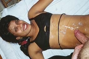 Cum on Indian Woman's Body