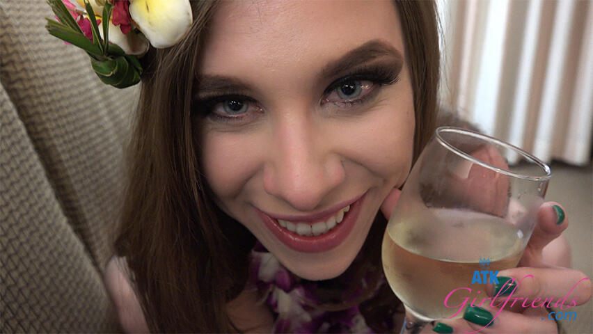 After the Luau Anya Gets a Creampie