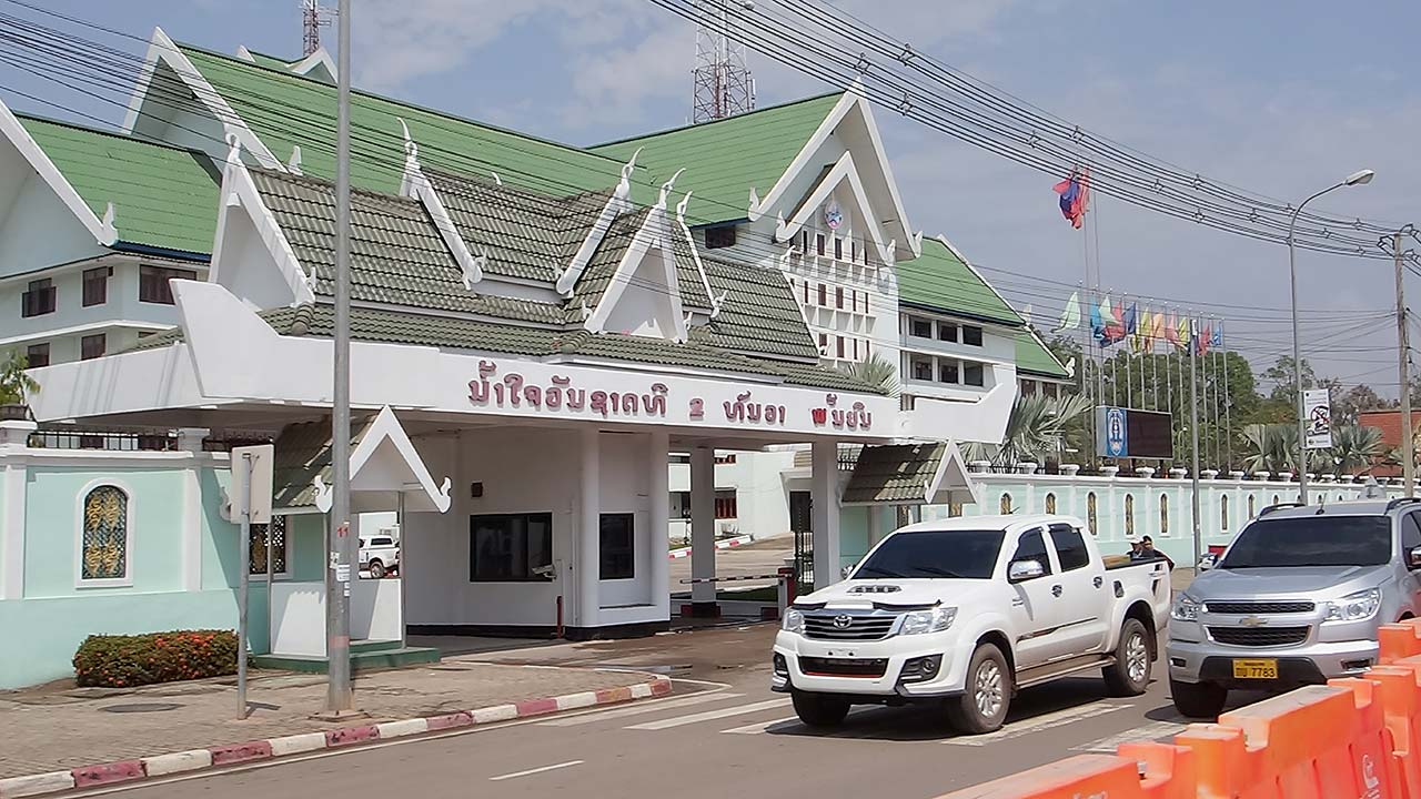 Riding Around and Exploring Vientiane