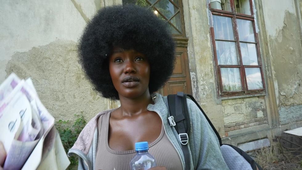 Quickie With Busty Black Girl