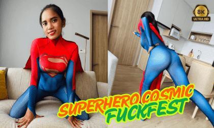 Asian MILF Superhero Cosmic Fuckfest