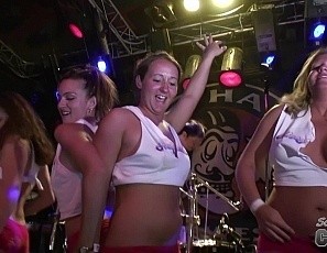 Wet Shirt Contest and Jello Shots College Spring Break