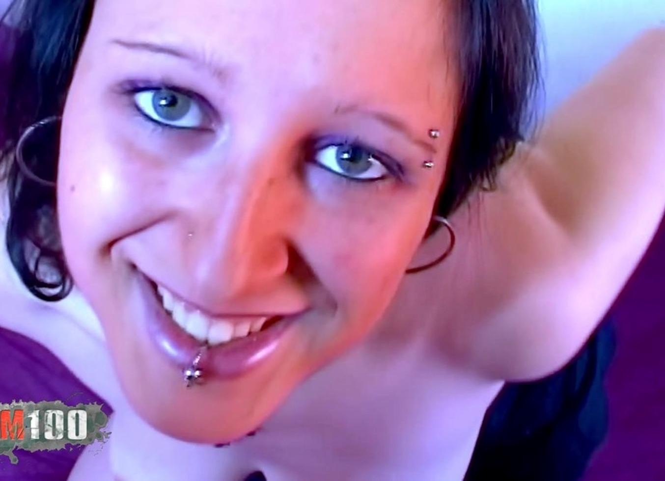 Good Fuck with Lou Ann a French Amateur with Superb Big Natural Tits