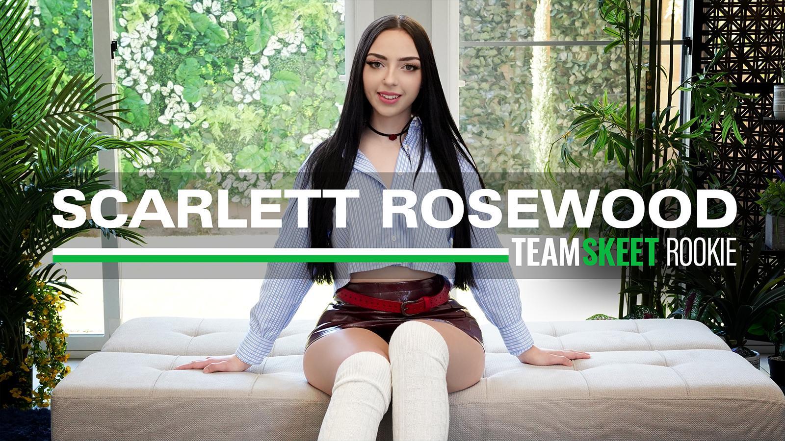 Naughty Newcomer Scarlett Is Too Dirty Not To Be A Pornstar