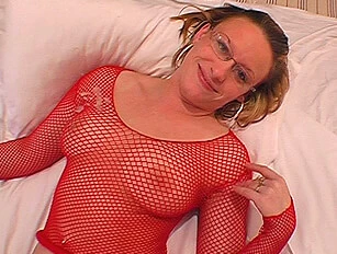 Facials and Cum for Courtney in Glasses