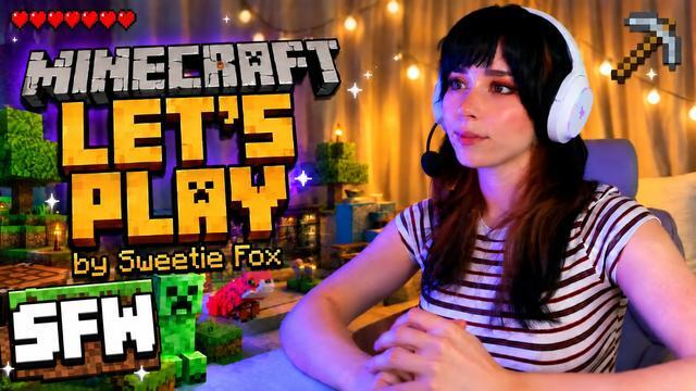 Sfw Sweetie Fox Plays Minecraft | Let's Play Part 3