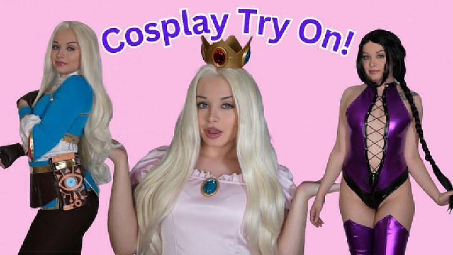 Trying On My Sexy Cosplays