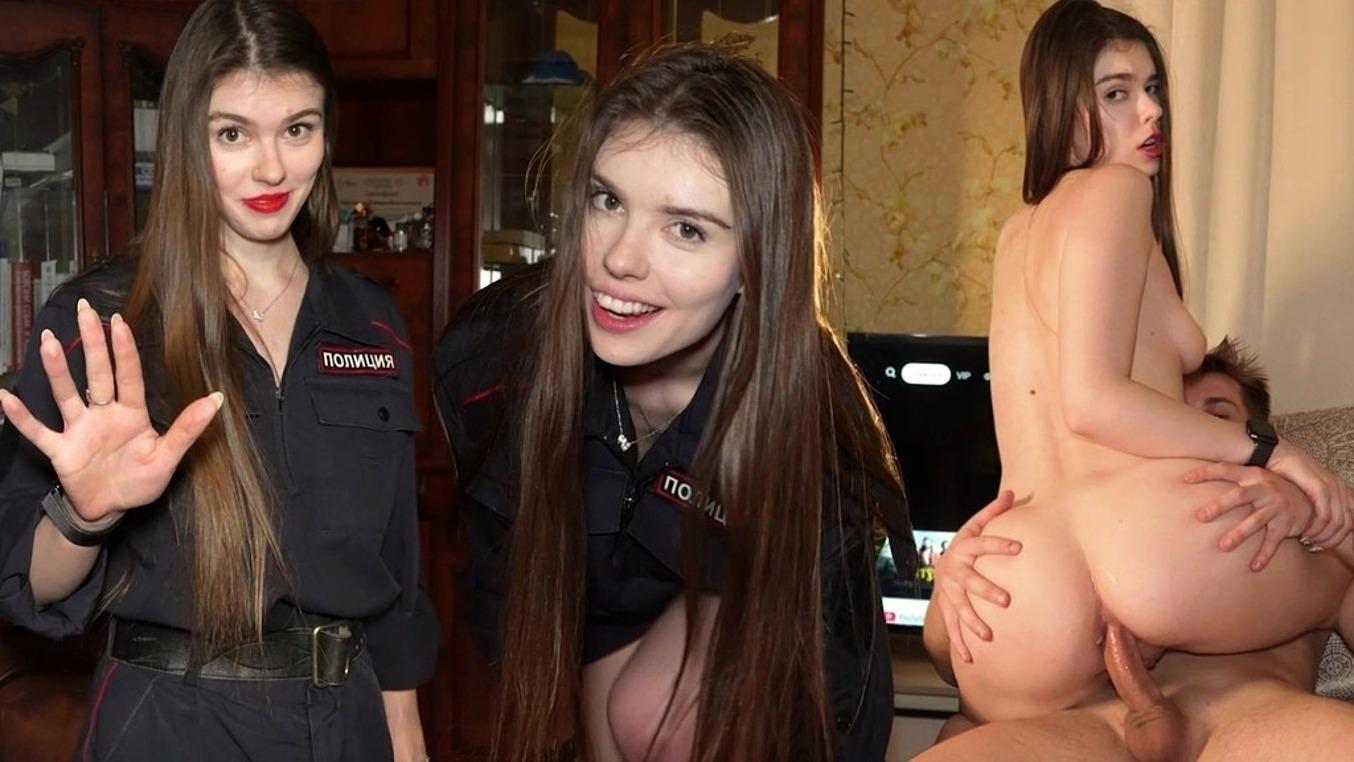 Don't Fuck With The Police - Police Officer Enjoys Anal Sex