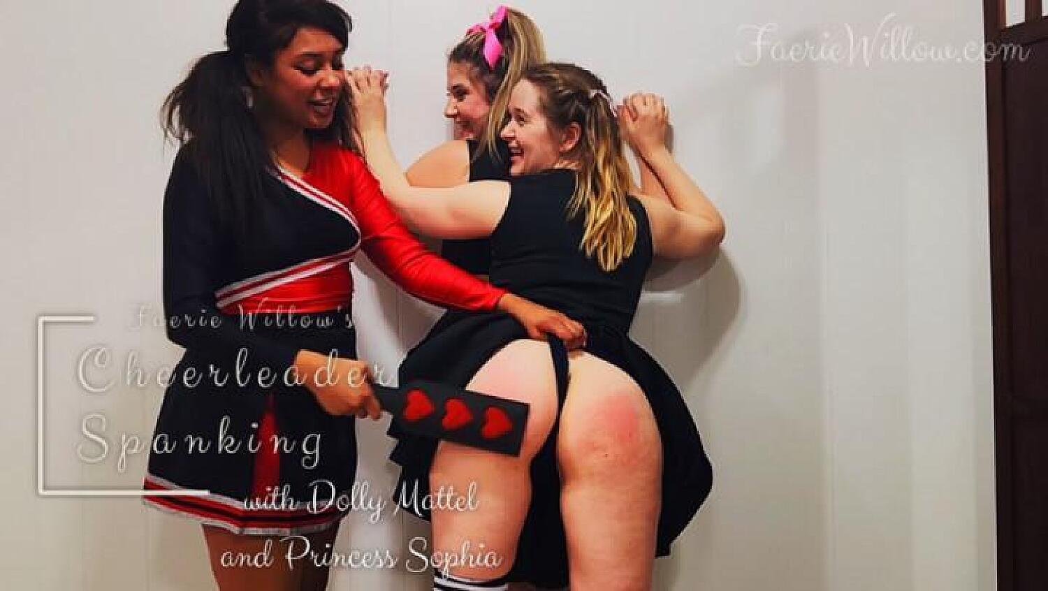 Cheerleader Hazing Spanking