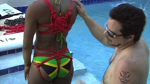 Water Bondage: the Bondage Bikini, Part 2
