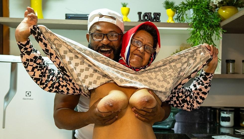 Anal Fun with BBW Grandma