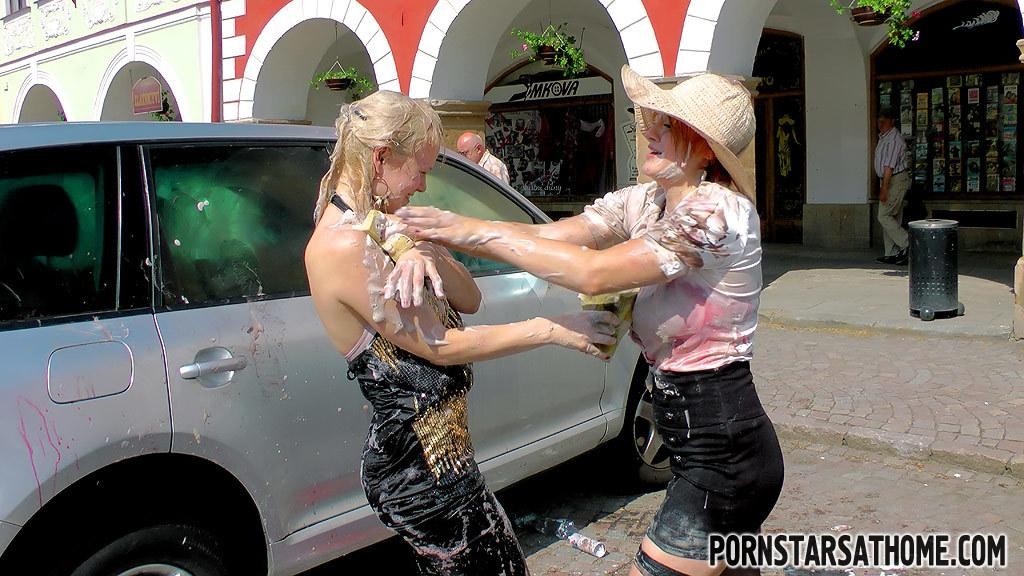 Mess Battle in the Main Square