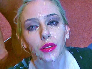 Grace Harper Gets Her Face Annihilated By Cum